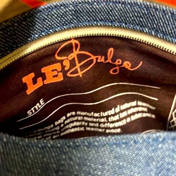 Bulga Cognac Jean Saddle Bag Shoulder Bag B30 - Picture 8 of 8